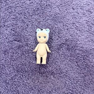 Charming Bear Hat Figurine